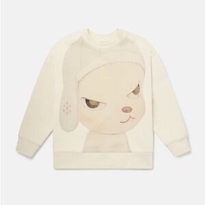 NWT Stella Mccartney Kids Yoshitomo Nara Printed Sweatshirt, Size 12